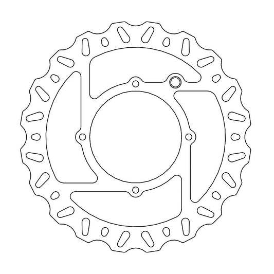 BRAKE DISC FRONT MOTO MASTER NITRO 240MM GAS GAS MC85 HUSQVARNA TC85 KTM 85SX E-SX E