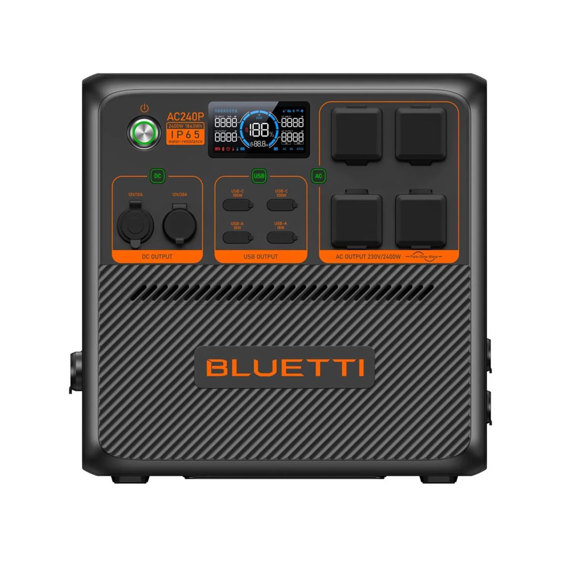 BLUETTI AC240P PORTABLE WATERPROOF POWER STATION | 2400W 1843WH