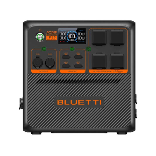 BLUETTI AC240P PORTABLE WATERPROOF POWER STATION | 2400W 1843WH