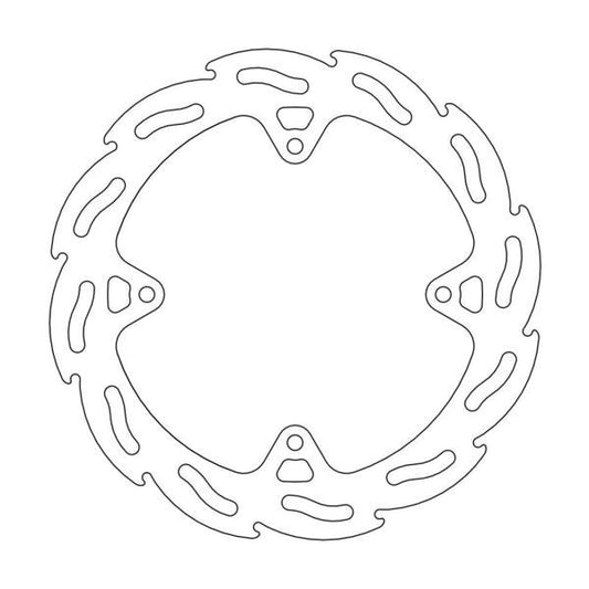 BRAKE DISC REAR MOTO MASTER FLAME 210MM HUSQVARNA TC85 KTM 250F 250R 350 E-SX FREERIDE 85SX