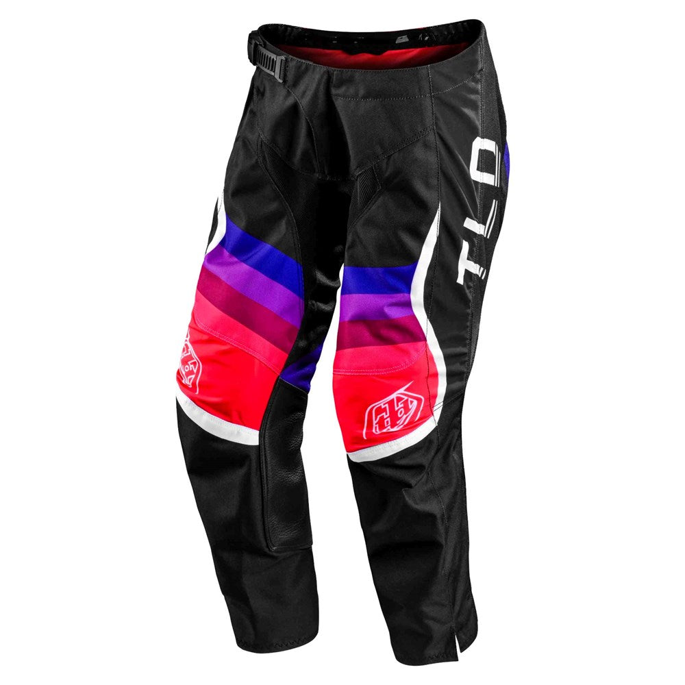 Youth Gp Pro Pant Reverb Black / Glo Red