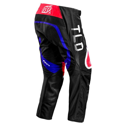 Youth Gp Pro Pant Reverb Black / Glo Red