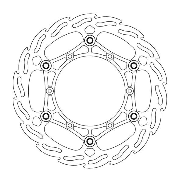 BRAKE DISC FRONT MOTO MASTER FLAME 260MM APRILIA KAWAKASI SUZUKI YAMAHA