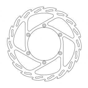 BRAKE DISC FRONT MOTO MASTER FLAME 270MM YAMAHA WR YZ