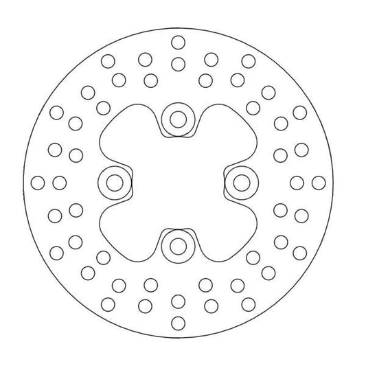 BRAKE DISC FRONT MOTO MASTER ROUND 161MM YAMAHA