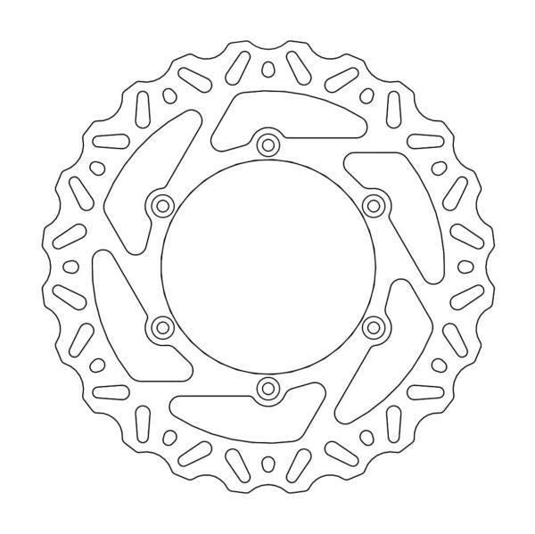 BRAKE DISC FRONT MOTO MASTER NITRO 250MM KAWASAKI SUZUKI YAMAHA