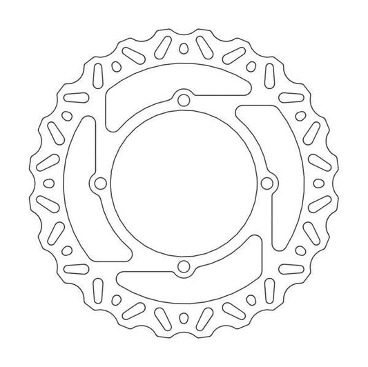 BRAKE DISC FRONT MOTO MASTER NITRO 250MM SUZUKI RMX450 10-19 RMZ250 07-18 RMZ450 05-17