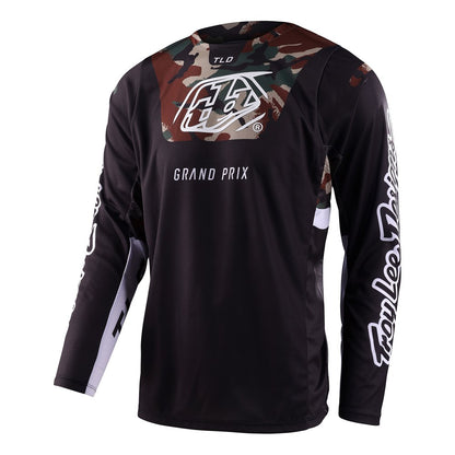 Gp Pro Jersey Blends Camo Black / Green