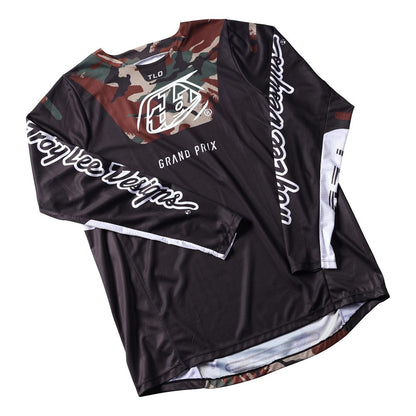 Gp Pro Jersey Blends Camo Black / Green