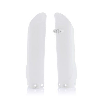 Lower Fork Covers -  KTM85 2018-25 MC85 21-25 TC85 18-25 2020 White Acerbis