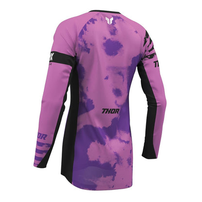 THOR JERSEY WOMEN LAUNCHMODE BLEACH BLK/ORG