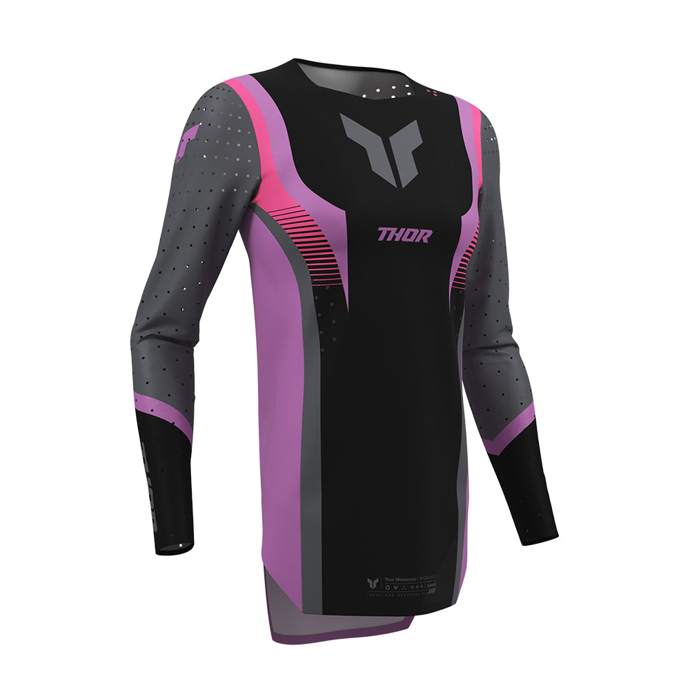 THOR JERSEY WOMENS SPORTMODE VELOCITY BLK/ORC