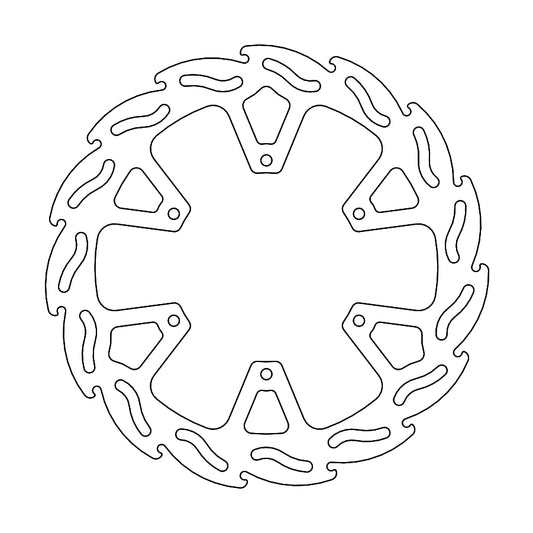 BRAKE DISC REAR MOTO MASTER FLAME 260MM KTM ADVENTURE
