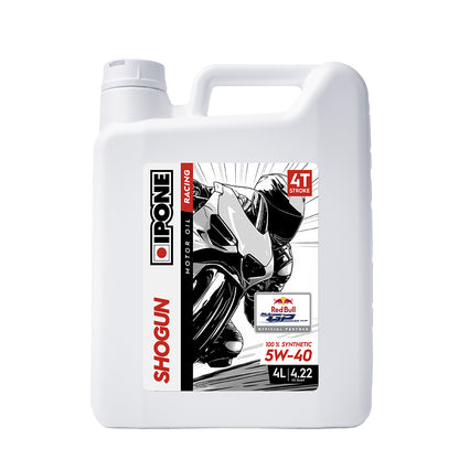 IPONE Shogun -  100% Synthetic 4T Oil - 5W-40 4L