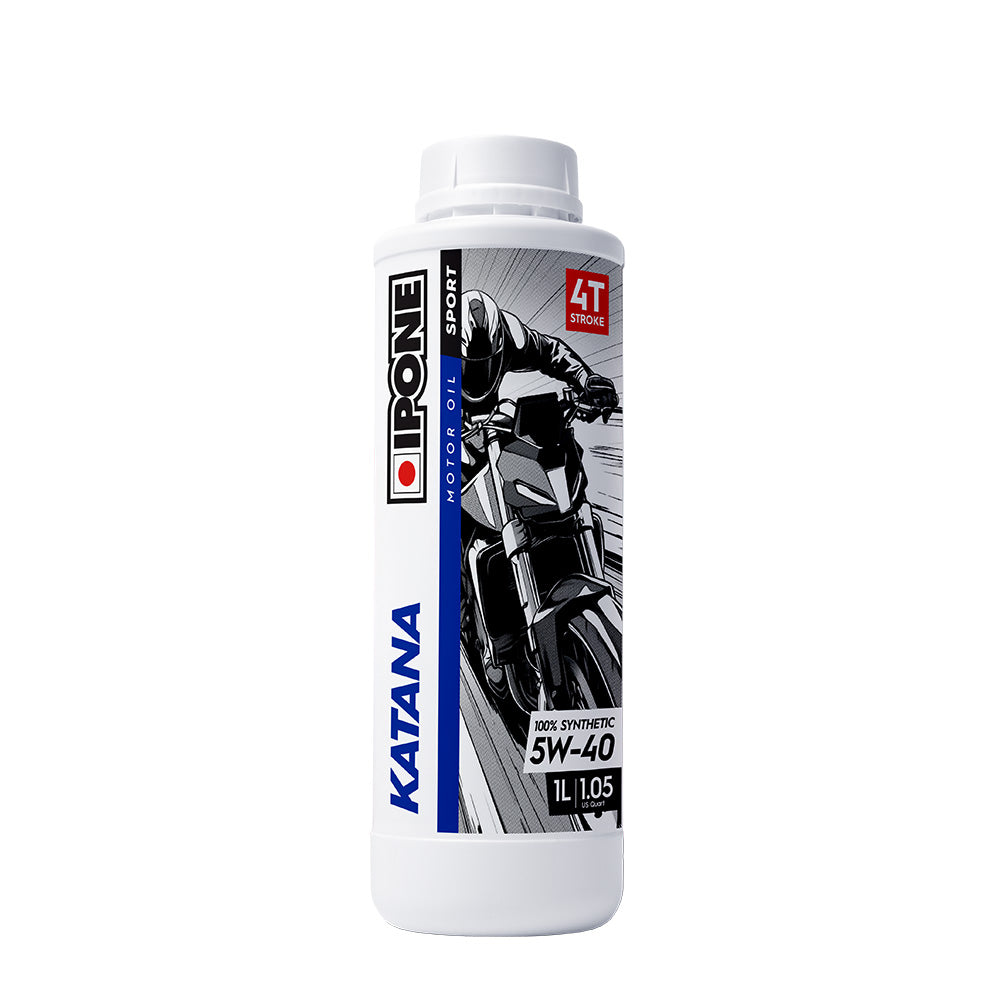 IPONE Katana - 100% Synthetic 4T Oil - 5W-40 1L
