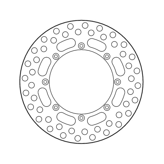 BRAKE DISC FRONT MOTO MASTER VINTAGE 250MM KAWASAKI KDX200 89-21 KX125 85-88 KX250 85-88 KX500 85-88