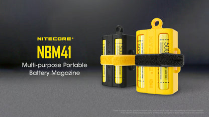 NITECORE NBM41 BATTERY MAGAZINE FOR 21700 / 18650 BATTERIES