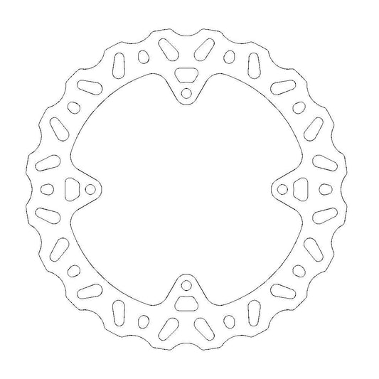 BRAKE DISC REAR MOTO MASTER NITRO 210MM HUSQVARNA TC85 KTM 250F 250R 350 E-SX FREERIDE 85SX