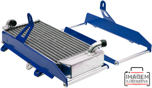 RADIATOR BRACE CROSSPRO YAMAHA YZ250F 14-18 YZ450F 14-17 BLUE