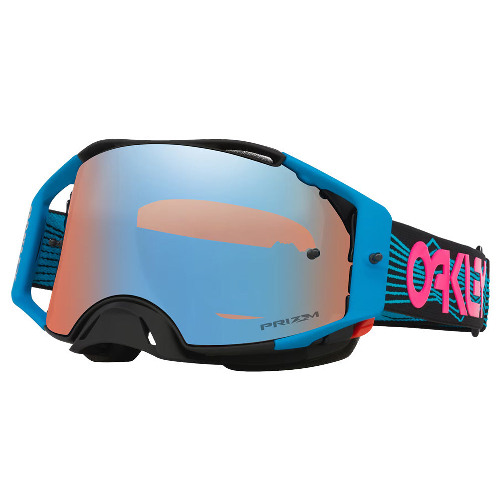 Airbrake MX Goggle Blue Wired / Prizm Sapphire Iridium Lens