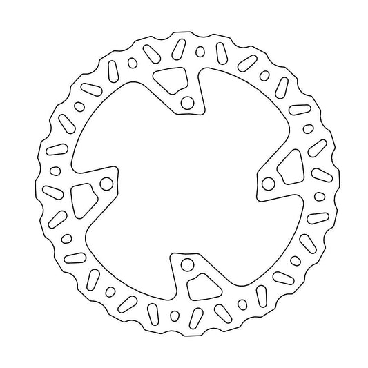 BRAKE DISC REAR MOTO MASTER NITRO 250MM KAWASAKI KX250F 20-20 KX450F 06-ON