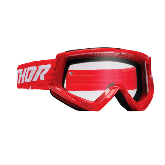 GOGGLES S26 THOR MX YOUTH COMBAT RED/WHITE