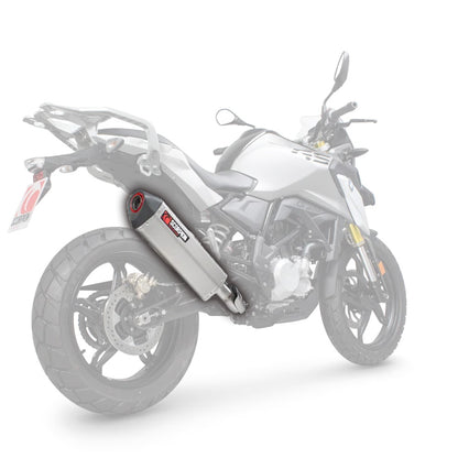 Serket Parallel Full System Titanium Scorpion, Fits BMW G310 R / G310 GS 16-24
