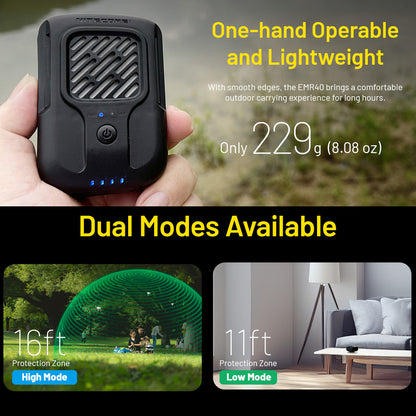 NITECORE EMR40 PORTABLE ELECTRONIC MULTIPURPOSE REPELLER