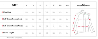 West-size-chart