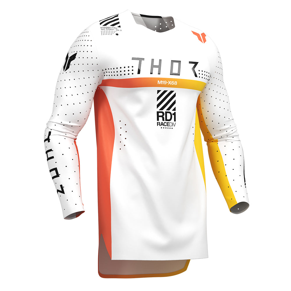 THOR MX JERSEY SPORTMODE SYNTH WHITE