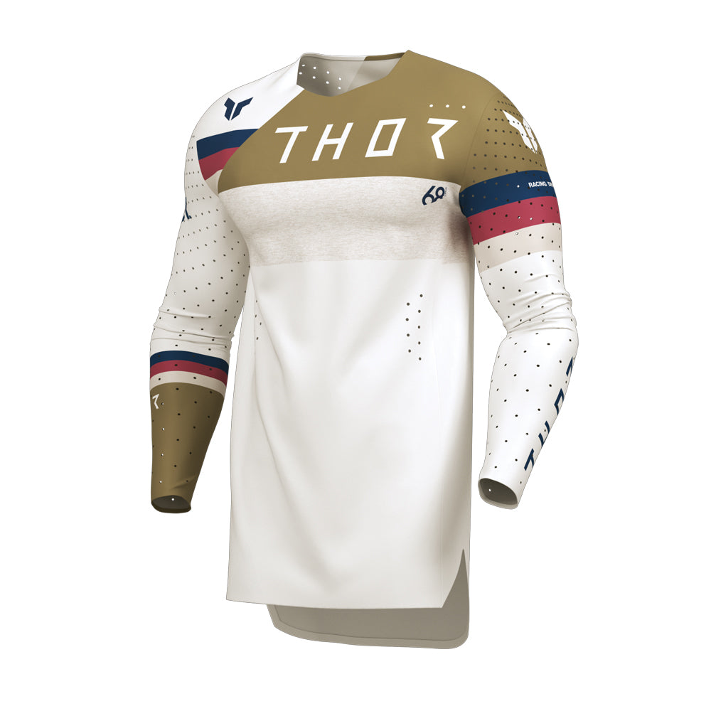 THOR MX JERSEY SPORTMODE LEAGUE WHITE/COP