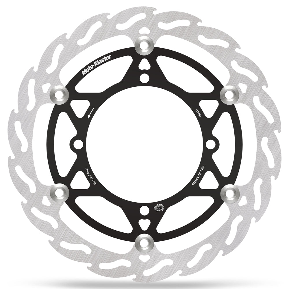 BRAKE DISC FRONT MOTO MASTER FLAME 280MM FLOATING SUZUKI RMZ250 RMZ450