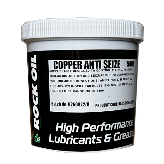 COPPER ANTISIEZE COMPOUND ROCK OIL 500GM