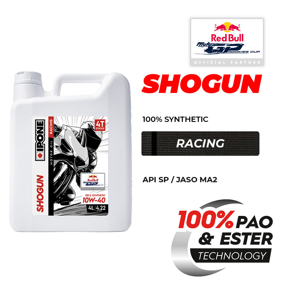 IPONE SHOGUN - 100% Synthetic 4T Oil - tech