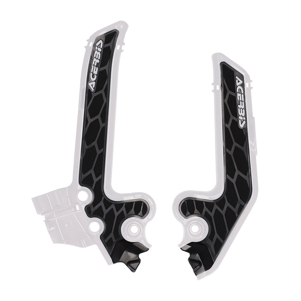 X-Grip Frame Guards White/Black Husqvarna TC85 25 Acerbis