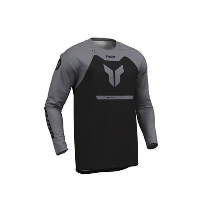 THOR MX JERSEY YOUTH RIDEMODE MENACE BLACK