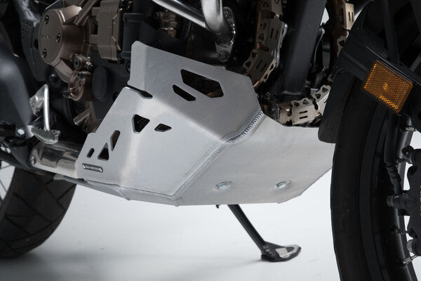 BASH PLATE SW MOTECH SILVER HONDA CRF1000L AFRICA TWIN 15-19