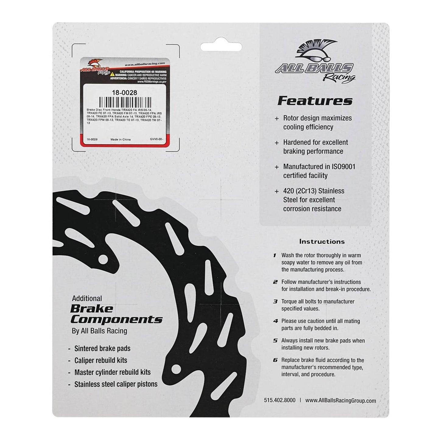Brake Disc 18-0028
