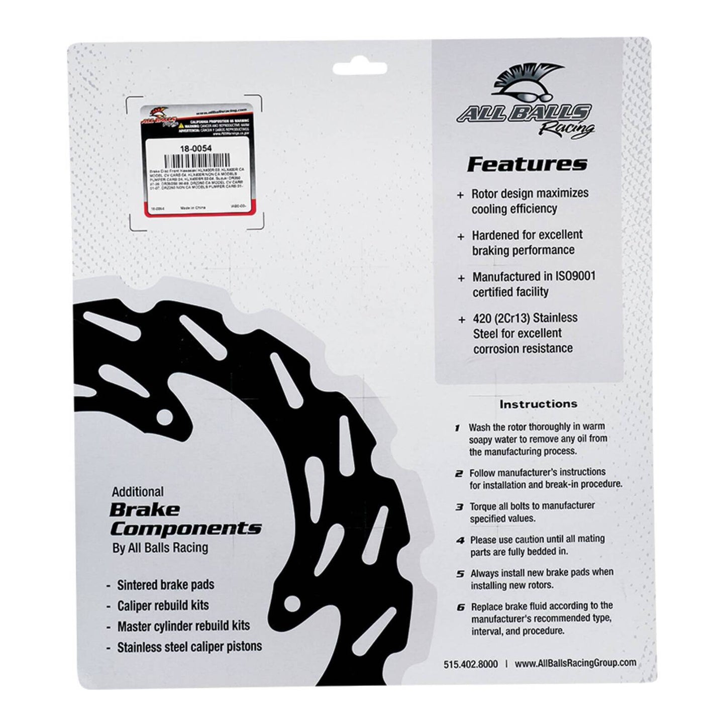 Brake Disc 18-0054