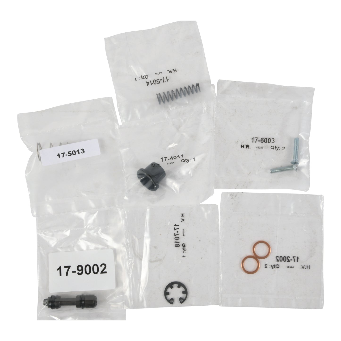 All Balls Racing Master Cylinder Rebuild Kit (18-1024)