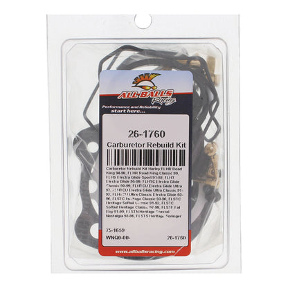 All Balls Racing Carburettor Rebuild Kit (26-1760)