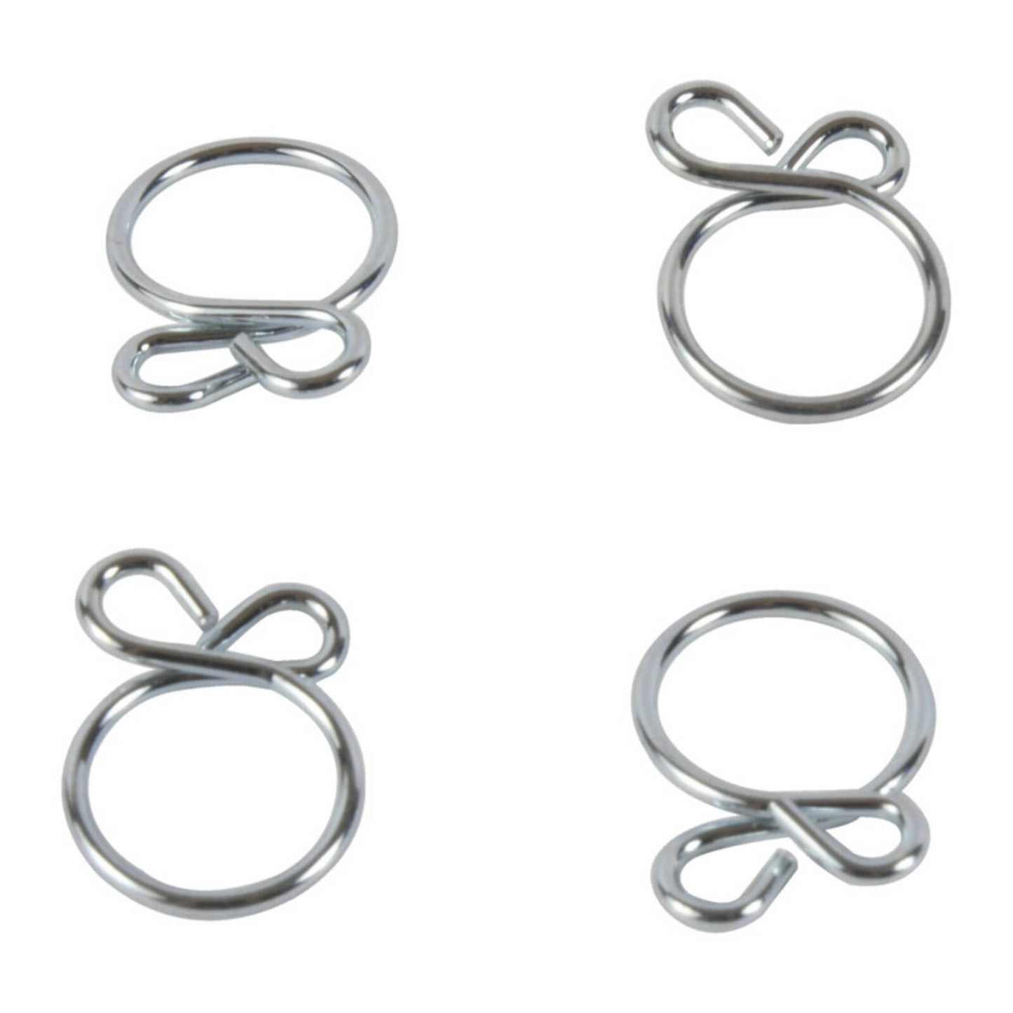 All Balls Racing Fuel Hose Clamp Kit - 11.5mm Wire (4 Pack)