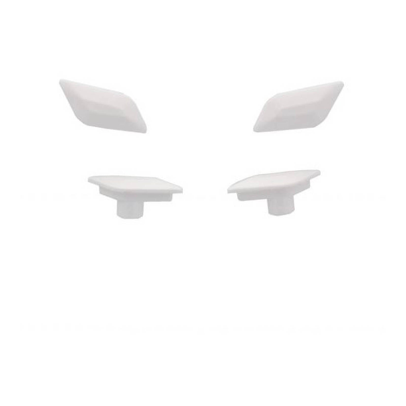 Barkbusters Handguard Sabre Plug Set - White