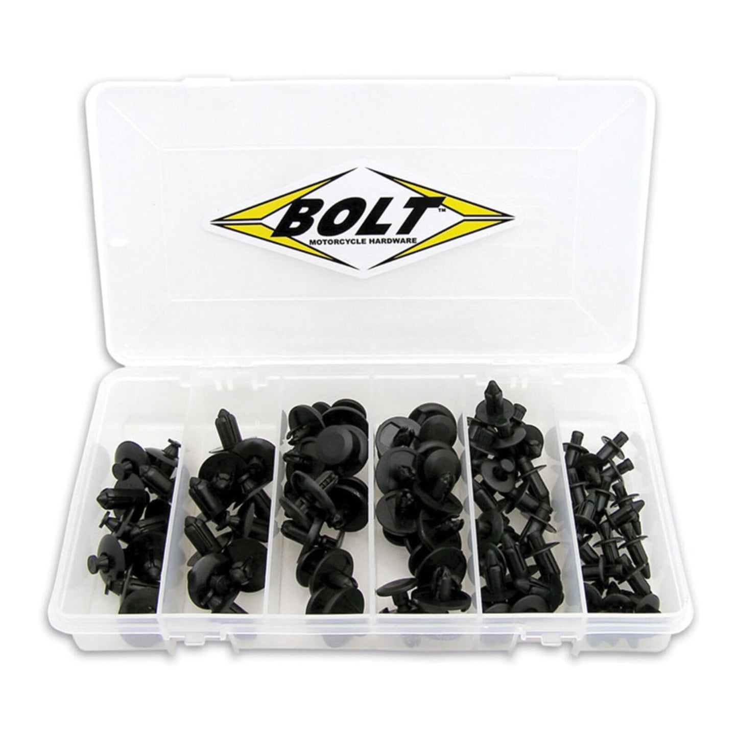 BOLT RIVET ASSTD 20 ea M6-Push /M7-Push /M7-Pry /M8-Push
