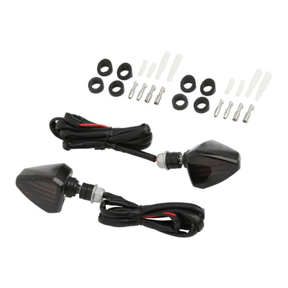 DRC 601 LED Flasher Lights (12V / Smoke / Pair)