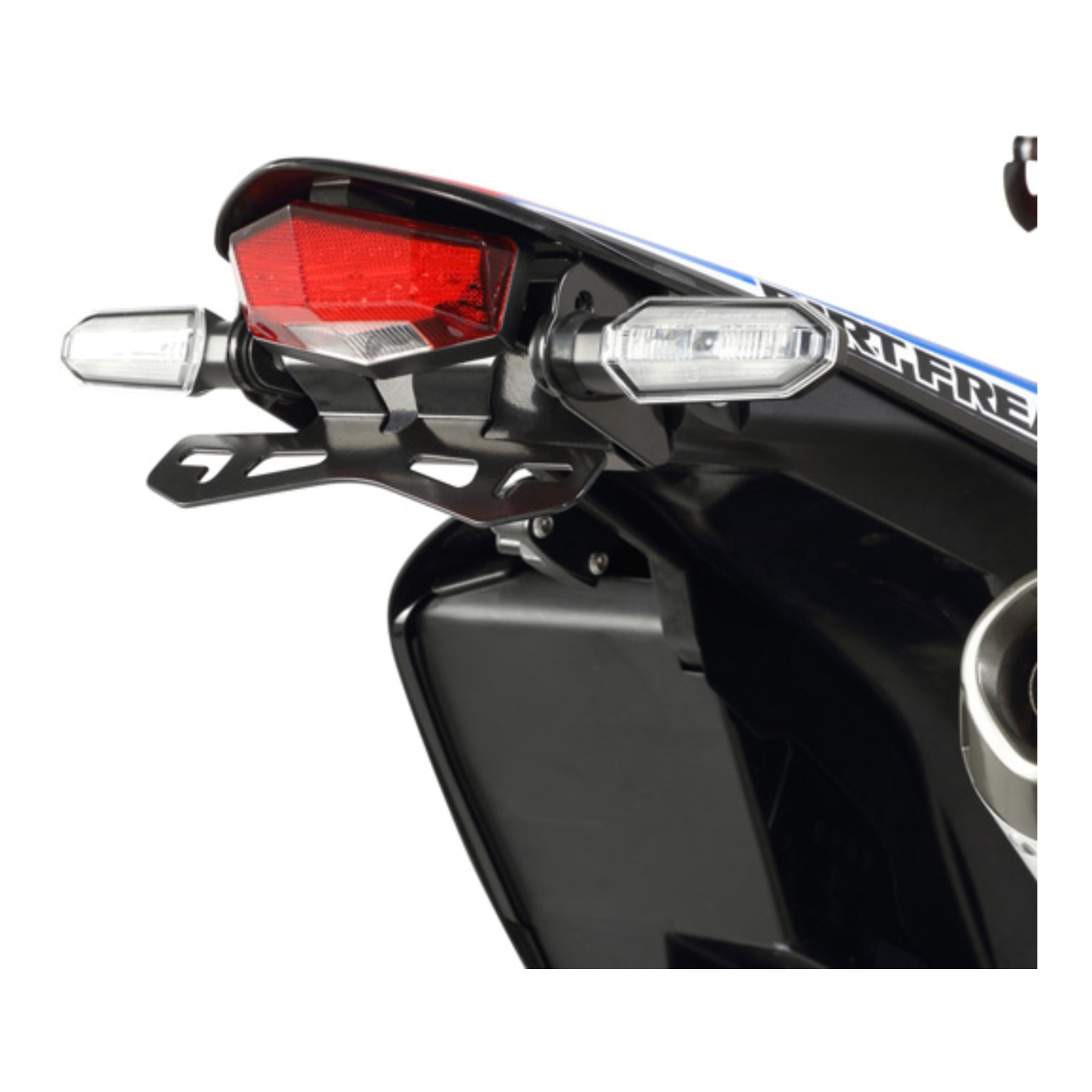 DRC Edge Tail Light Holder Kit - Red Lens -  CRF250L/M/Rally '17-