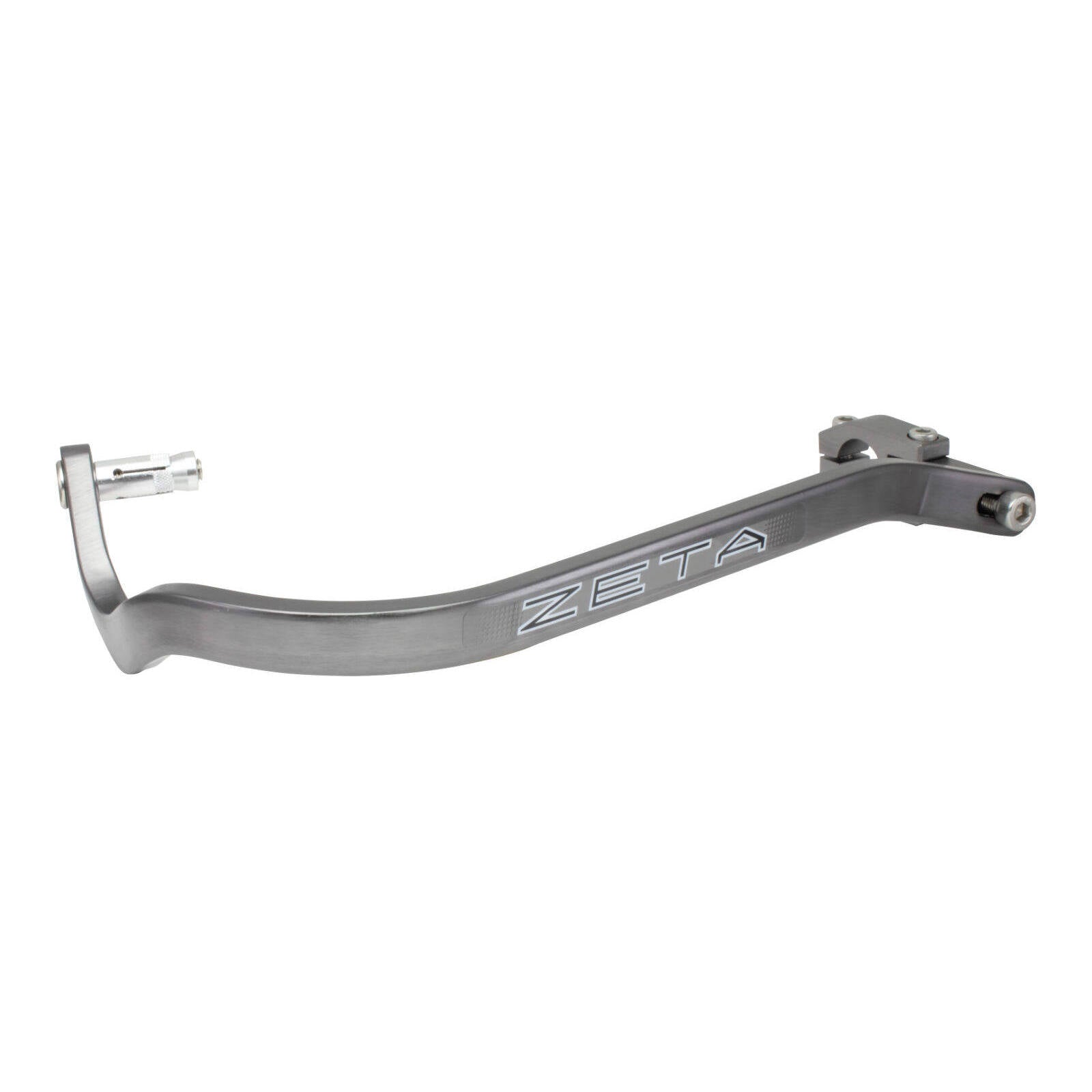 Zeta Armor Bended Hand Guard for 22.2mm Bar - Titanium Colour