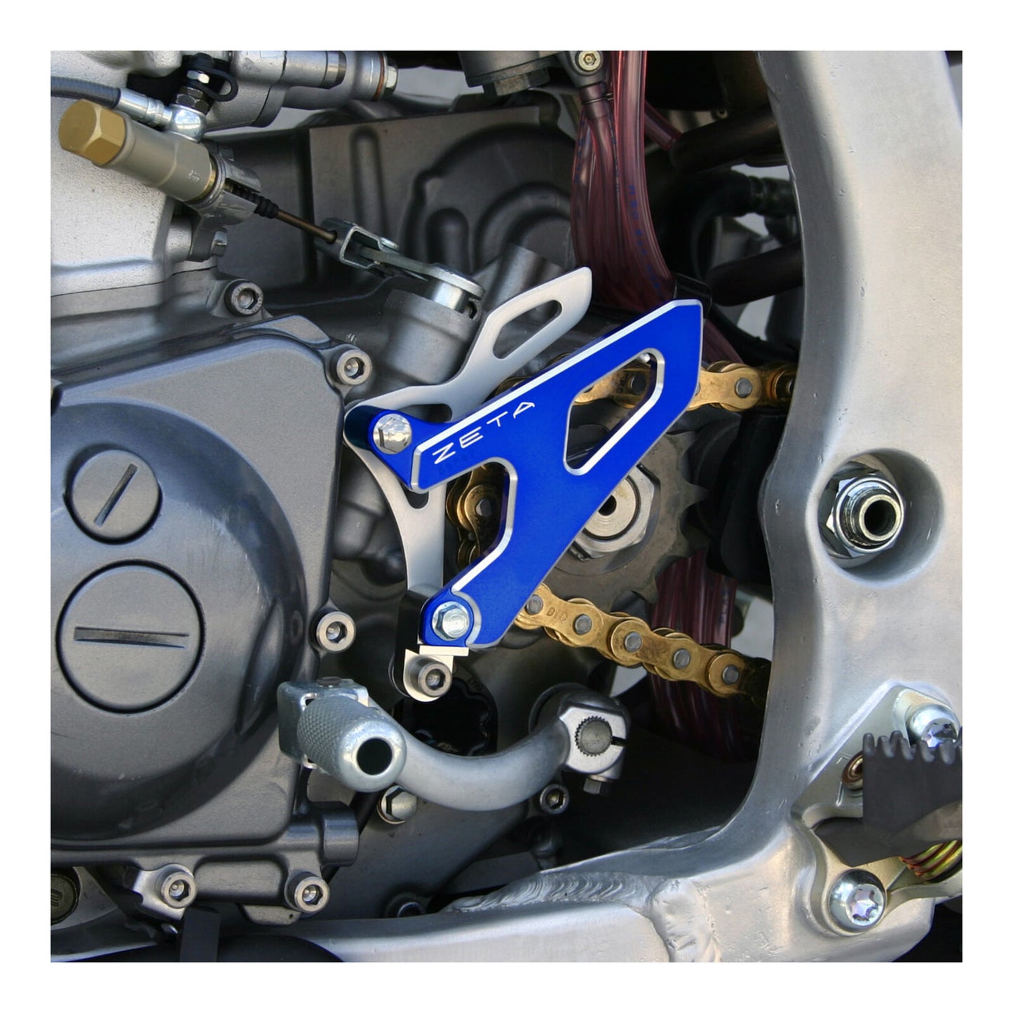 Zeta Drive Cover - Yamaha YZ250F / YZ450F ('14-) - Blue