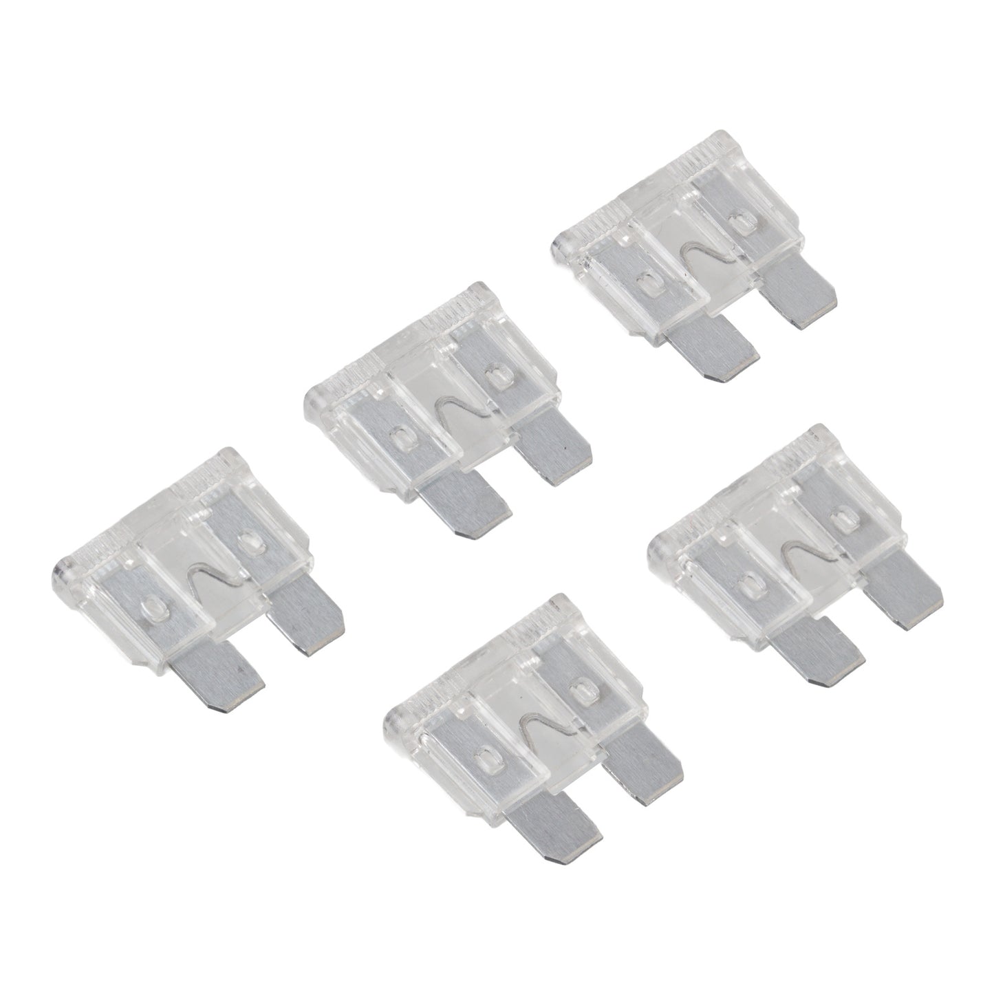 Fuse 25A Blade - Clear (Packet of 5)