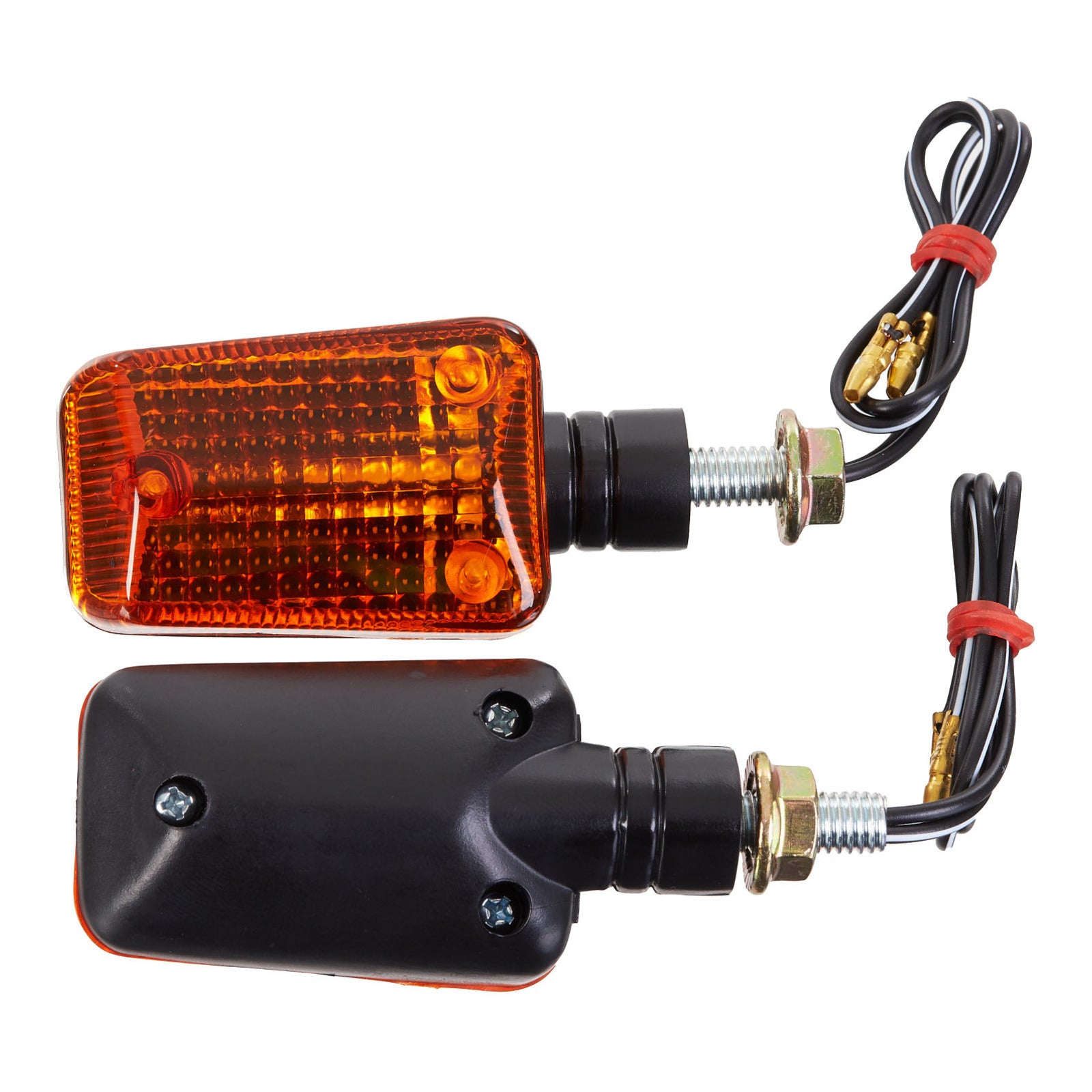 Whites Flasher Universal  Short Mount Black (Pair)